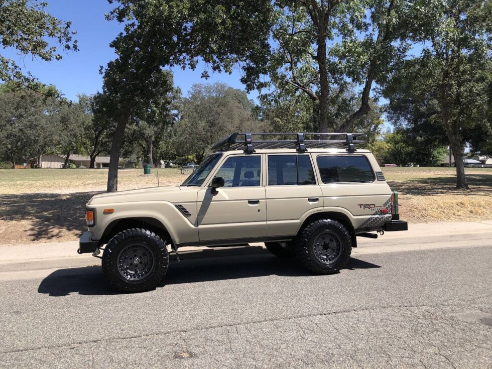 1983 Toyota Land Cruiser FJ60 with an LS3 swap
